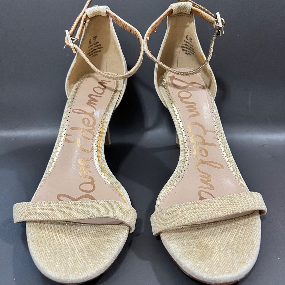 Sam Edelman Women's Tan Heeled Sandals